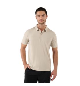 Camisa Polo Sky Para Hombre Beige