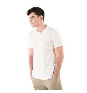 Camisa Polo Spencer para Hombre Blanca