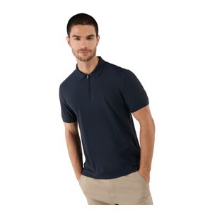 Camisa Polo Leel Para Hombre Azul