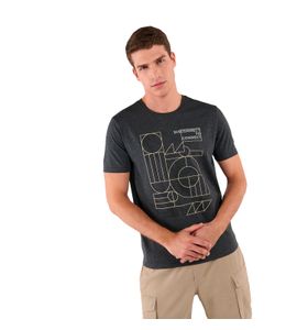 Camiseta Para Hombre Mozartpro Gris