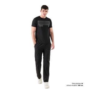Camiseta Para Hombre Primen Negra