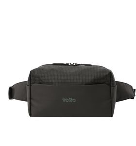 Cangurera Para Hombre Dual 2 Negra