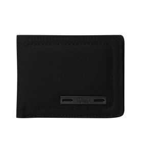 Billetera Canvas Con Rfid Blocker Negra