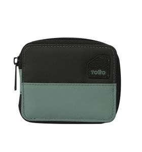 Billetera Contrast Mad 2.0 Con Rfid Blocker Negra/verde