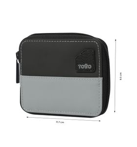 Billetera Contrast Mad 2.0 Con Rfid Blocker Negra