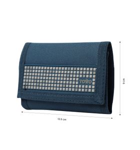 Billetera Quincly Con Rfid Blocker Azul