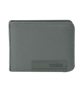 Billetera Falangero Con Rfid Blocker Gris