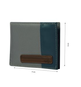 Billetera Halvo Con Rfid Blocker Azul