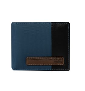 Billetera Halvo Con Rfid Blocker Azul