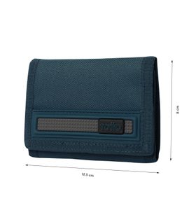 Billetera Bacalao Con Rfid Blocker Azul