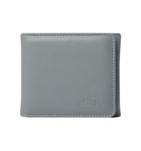 Billetera Ermatto Con Rfid Blocker Gris
