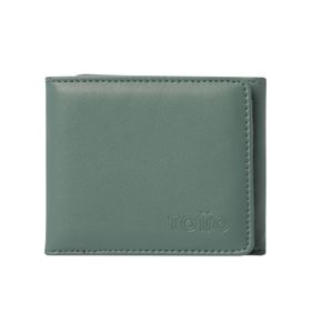 Billetera Ermatto Con Rfid Blocker Verde