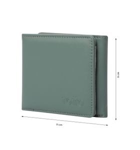 Billetera Ermatto Con Rfid Blocker Verde