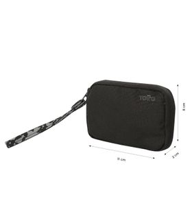 Monedero Para Mujer Pequeño Delion Negro
