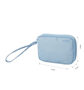 Monedero Para Mujer Pequeño Delion Azul