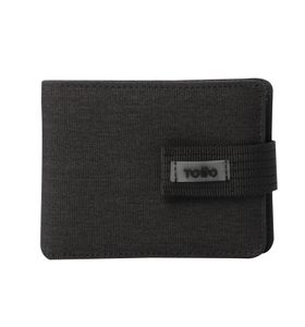 Billetera Gobi Con Rfid Blocker Negra