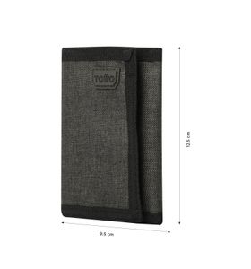 Billetera Riva Can Con Rfid Blocker Cafe