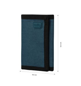 Billetera Riva Can Con Rfid Blocker Azul