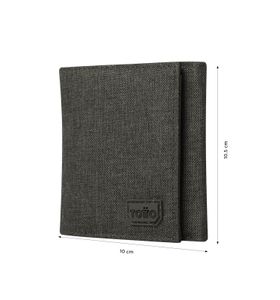 Billetera Riva Aq Con Rfid Blocker Cafe