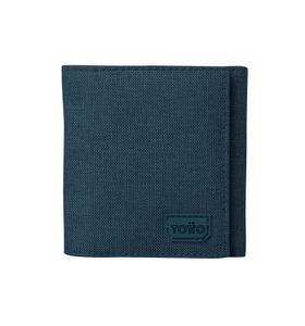 Billetera Riva Aq Con Rfid Blocker Azul