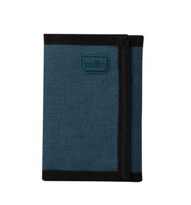 Billetera Riva Mee Con Rfid Blocker Azul
