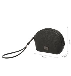 Monedero Para Mujer Pequeño Smooth Dal Negro