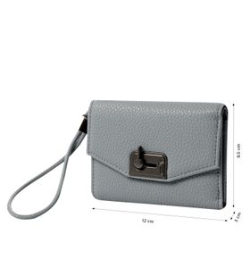 Billetera Smooth Ney Con Rfid Blocker Gris