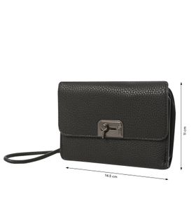 Billetera Smooth Cri Con Rfid Blocker Negra