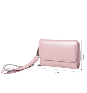 Billetera Style Can Con Rfid Blocker Rosada