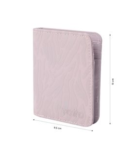 Billetera Texture Rig Con Rfid Blocker Rosada