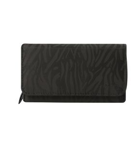Billetera Texture Var Con Rfid Blocker Negra