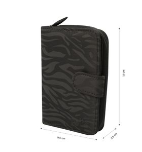 Billetera Texture Twi Con Rfid Blocker Negra