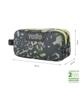 Estuche Multiuso Escuadra Gris