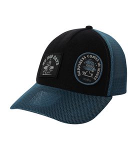 Gorra Camionera Mesh Color Azul