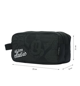 Estuche Escolar Para Niño Mickey Melange Gris