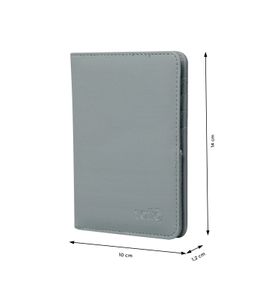 Portapasaporte Holdery Color Gris