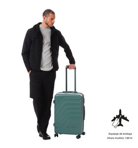 Maleta Mediana 360 Bazy+ de 23 Kg  Verde