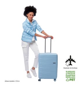 Maleta Mediana 360 Glide Azul