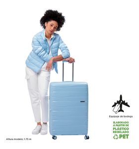 Maleta Grande 360 Glide Azul