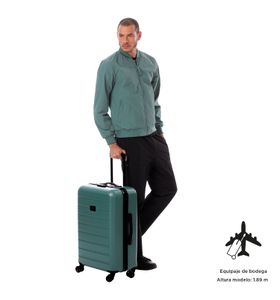 Maleta Mediana 360 Harbor 23 kilos Verde