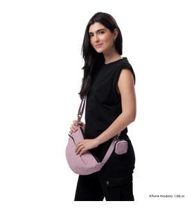 Bolso Pequeño Unisex Rowan Crossbody Rosado