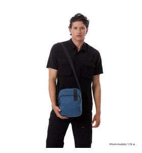 Bolso para Hombre porta tablet 10" Drill Azul