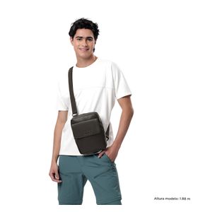 Bolso para Hombre Porta tablet 10" Salem Mediano Café