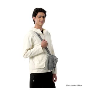Bolso Manos Libres Ttb S para Hombre Gris