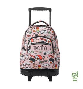 Mochila con ruedas para Niña para laptop 15.4" Renglon Rosado
