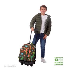Mochila con ruedas para Niño para laptop 15.4" Renglon Café