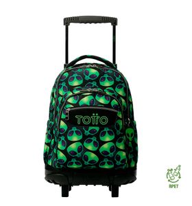 Mochila con ruedas para Niño para laptop 15.4" Renglon Verde