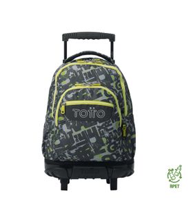 Mochila con ruedas para Niño para laptop 15.4" Renglon Gris