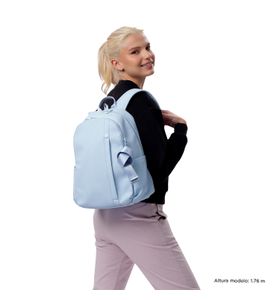 Mochila para laptop 14" Bow Mediana Azul Mujer