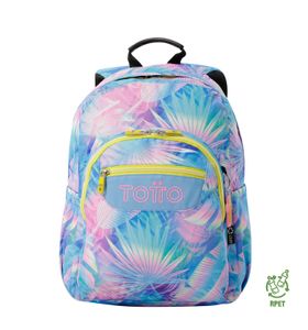 Mochila escolar para laptop 14" Acuarela Azul